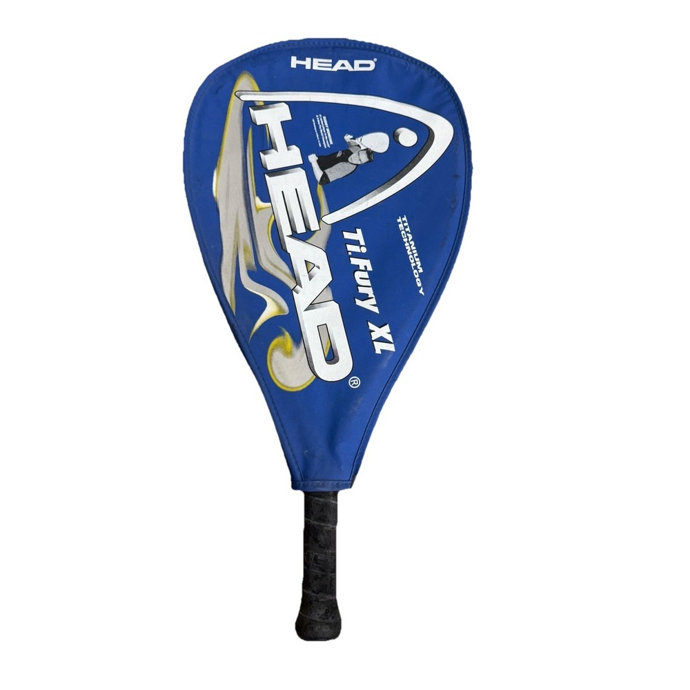HEAD Ti Fury XL Titanium Technology Racquetball Racquet - Grip 3-5/8 *Used